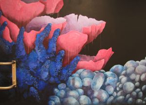 Kuva on Tyksiin maalatausta korallista.