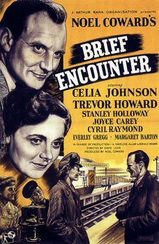 Kuvassa on elokuvan Brief Encounter juliste.