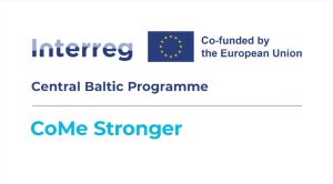 Come stronger -hankkeen logo