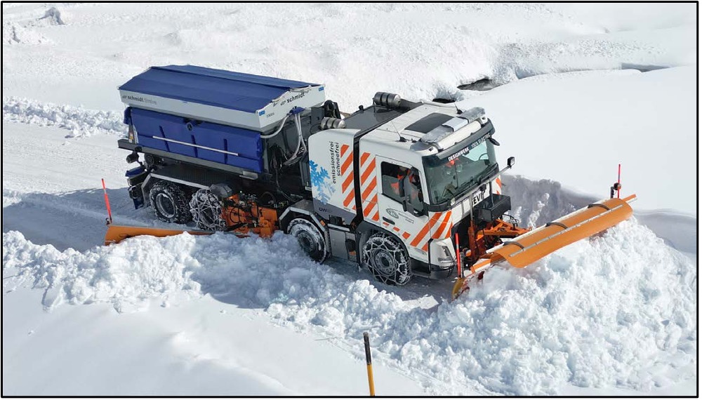 Electric snow remover