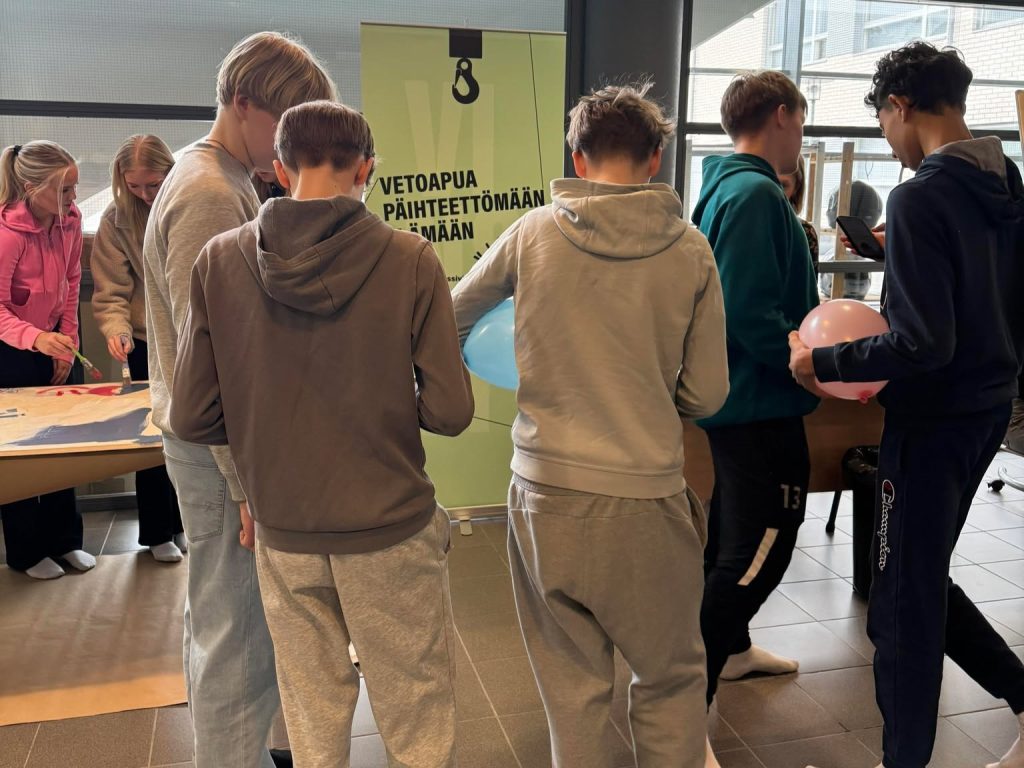 Vinssi-hankkeen Terveyskioski-toimintaa Maskussa