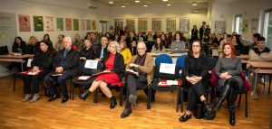 TCCWB-hankkeen osallistujayleisöä kuvattuna luennolla.