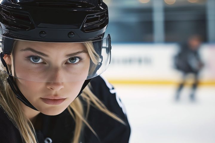 naisjääkiekkoilija