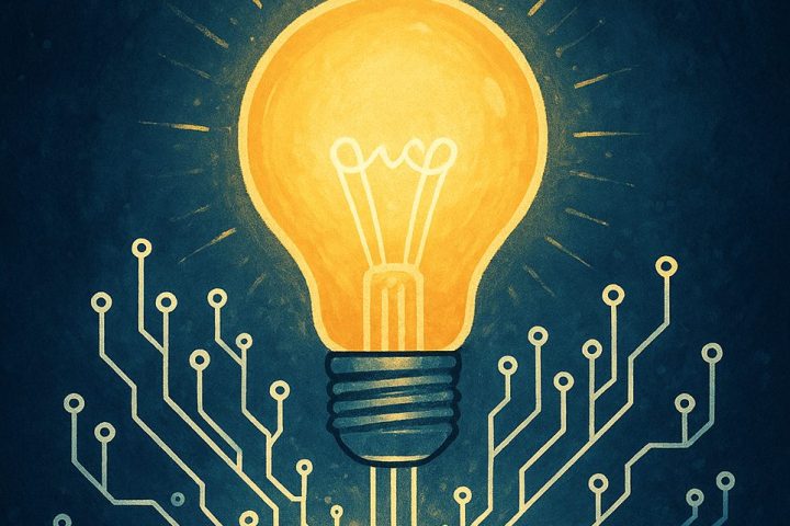 A lightbulb signifying an idea