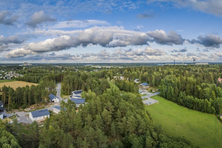 Raision Katteluksenmetsä panorama